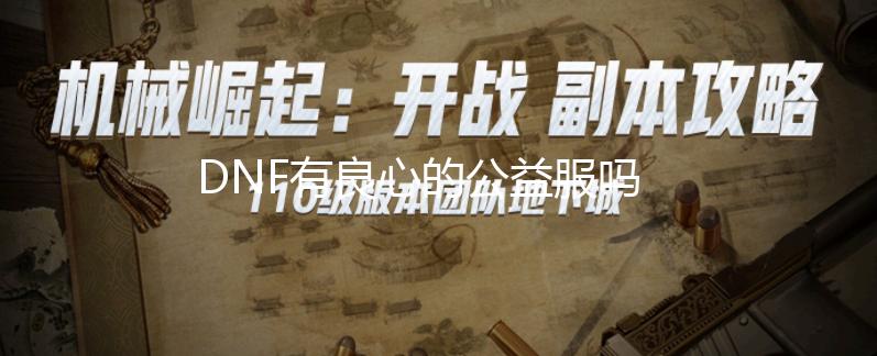 DNF有良心的公益服吗?